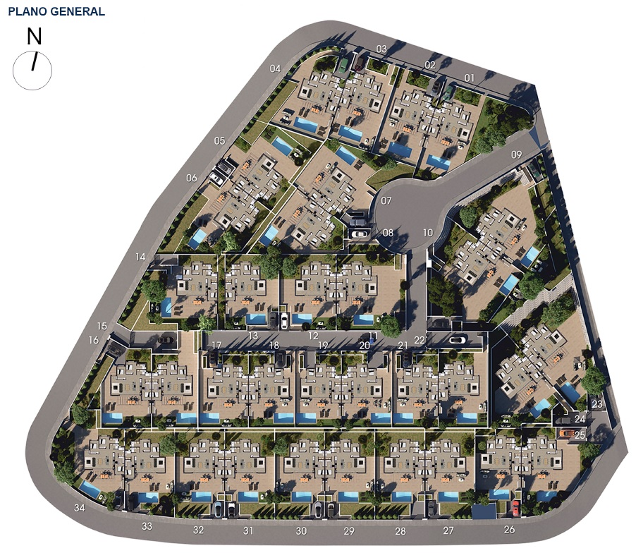 Plano General - Muchamiel - costa blanca