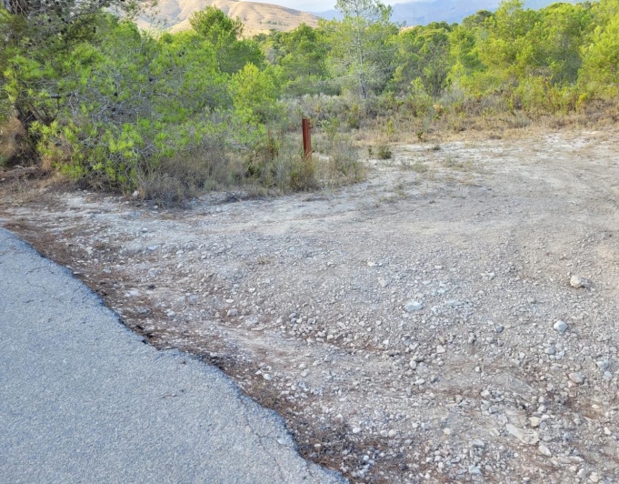 Terreno rústico en venta en Villajoyosa – Partida Robella