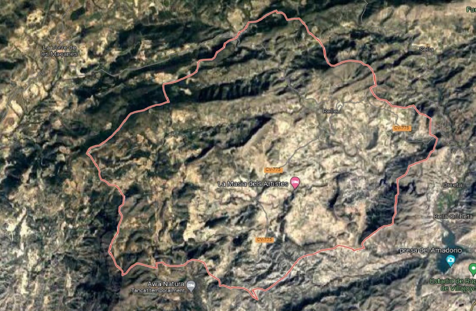 Finca rústica en Relleu